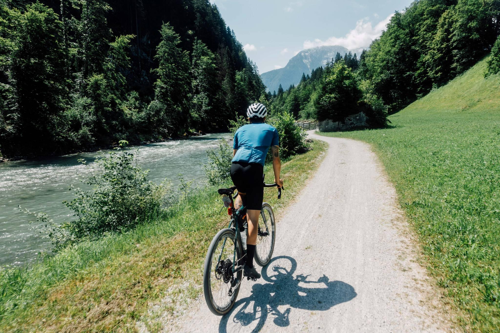 Tauernradweg An Der Saalach – Saalach Bei Bad Reichenhall Runde Von ...