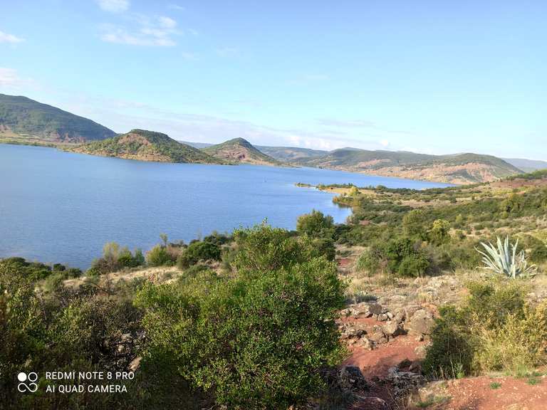 Tour du lac online salagou vtt