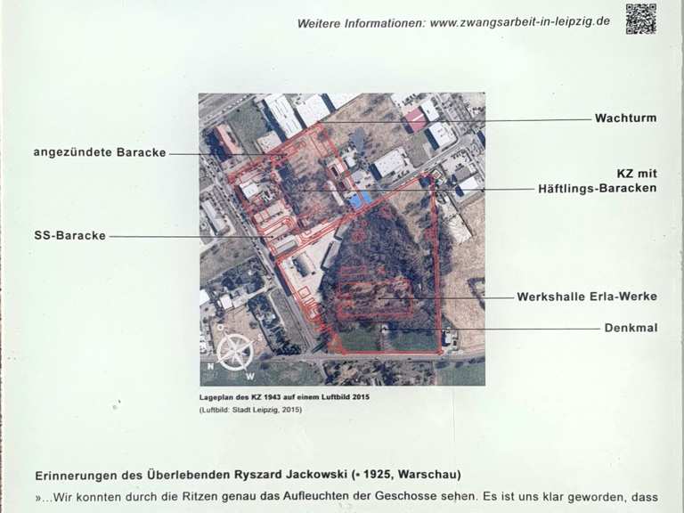Gedenkstätte KZAußenlager LeipzigThekla Routes for Walking and Hiking