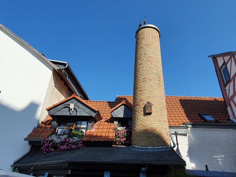 Idstein Burg mit Hexenturm Wanderungen und Rundwege komoot