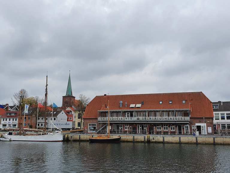 Großartige Sicht auf Hafen Neustadt in Holstein Neustadt in Holstein
