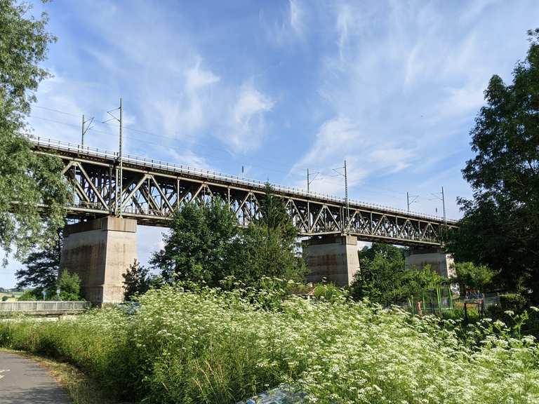 Assenheimer Viadukt (Niddabrücke Assenheim) MountainbikeTouren und