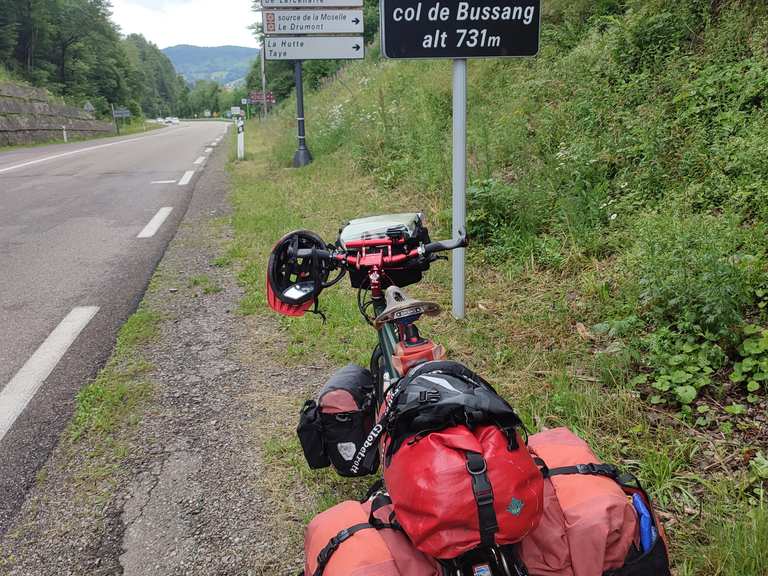 Col de Bussang Itinéraires vélo et carte Komoot