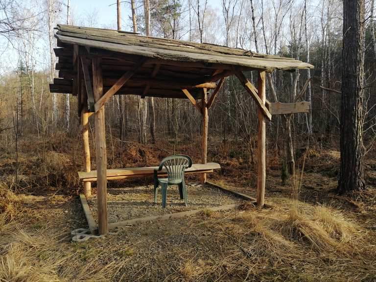 Steinbruch Altenhain Schwarzer Bruch Runde von Altenhain Wanderung