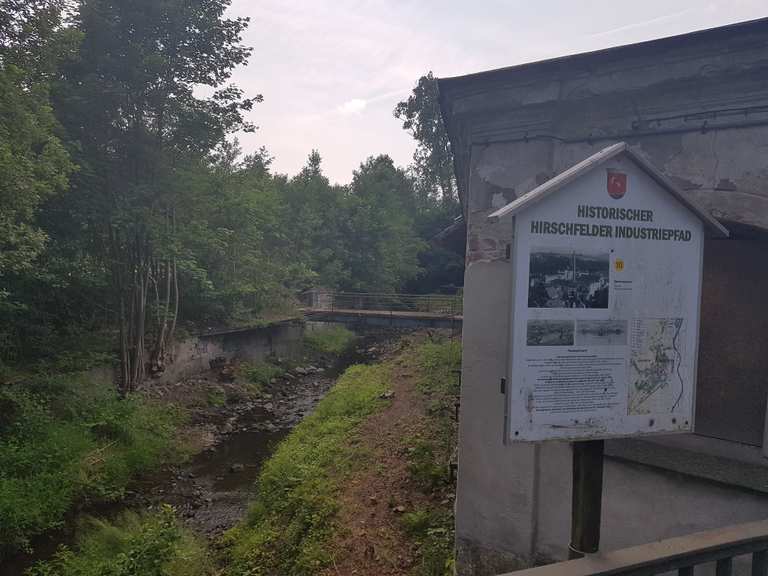 NeißeRadweg Alte Flachsspinnerei Runde von Krzewina Zgorzelecka