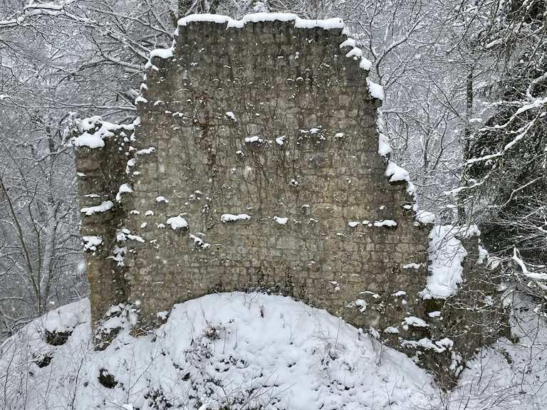 Ruine Kraftstein Wanderungen und Rundwege komoot