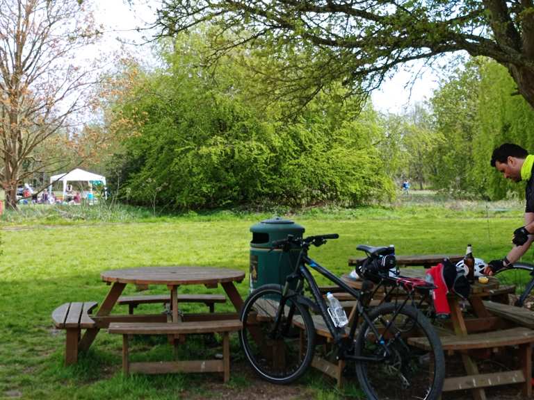 Cambridge to Grafham Water loop bike Tour Komoot