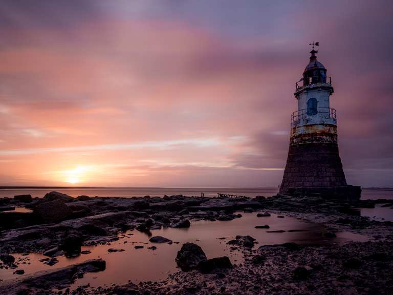 Plover Scar Lighthouse & Cockersand Abbey loop from Glasson | hike | Komoot