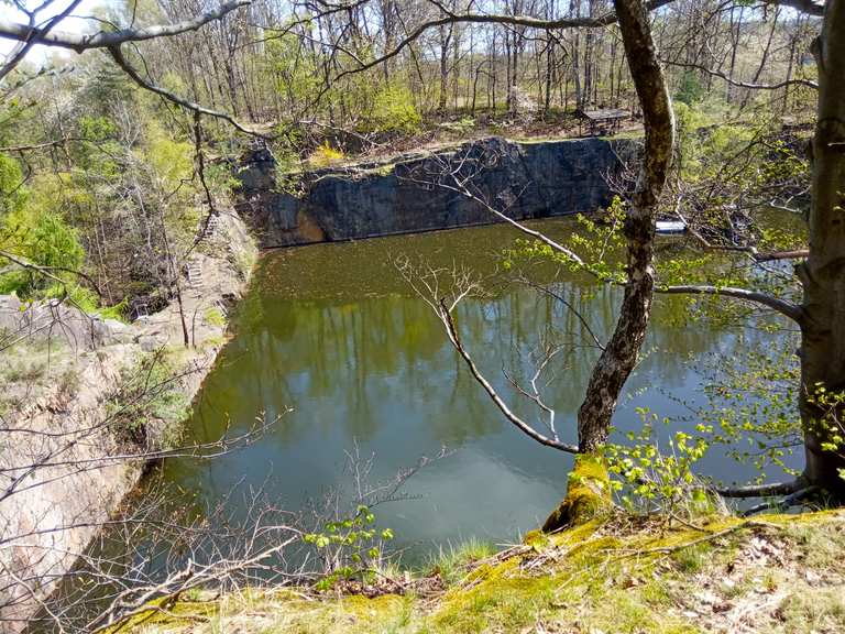Steinbruch Tröbigau Wanderungen und Rundwege komoot