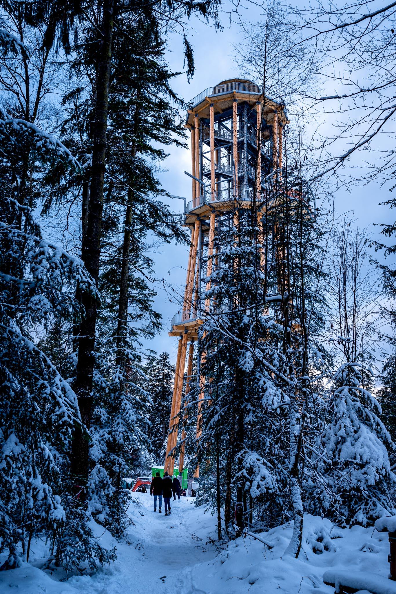 Aussichtsturm Himmelsglück Mit Flyline: Wanderungen Und Rundwege | Komoot