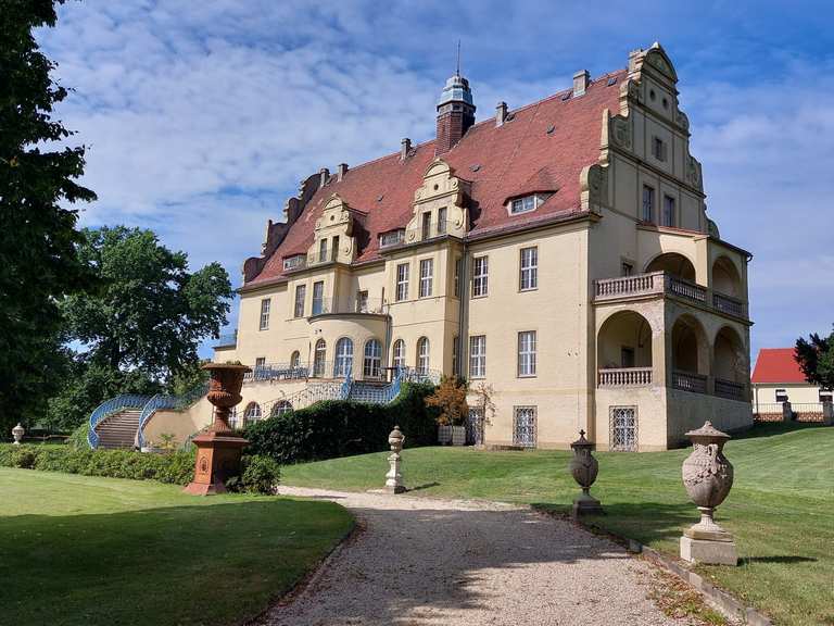 Krabatmühle Zelders Teiche Runde von Schwarzkollm / Čorny Chołmc