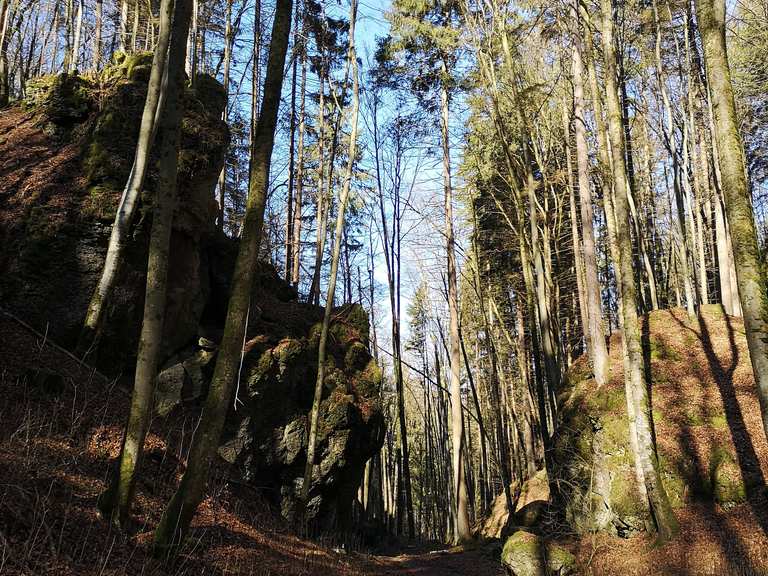 Schöne Felsen im Tal Routes for Walking and Hiking | Komoot