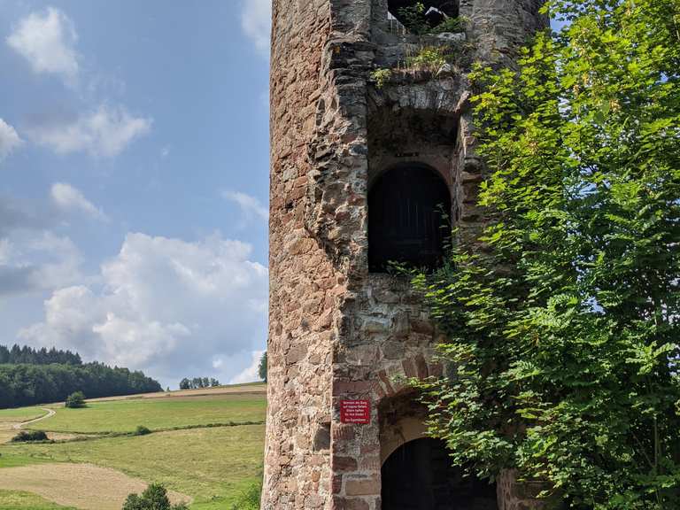 Burg Wallenstein Badeteich & Campingplatz Knüllwald, SchwalmEder