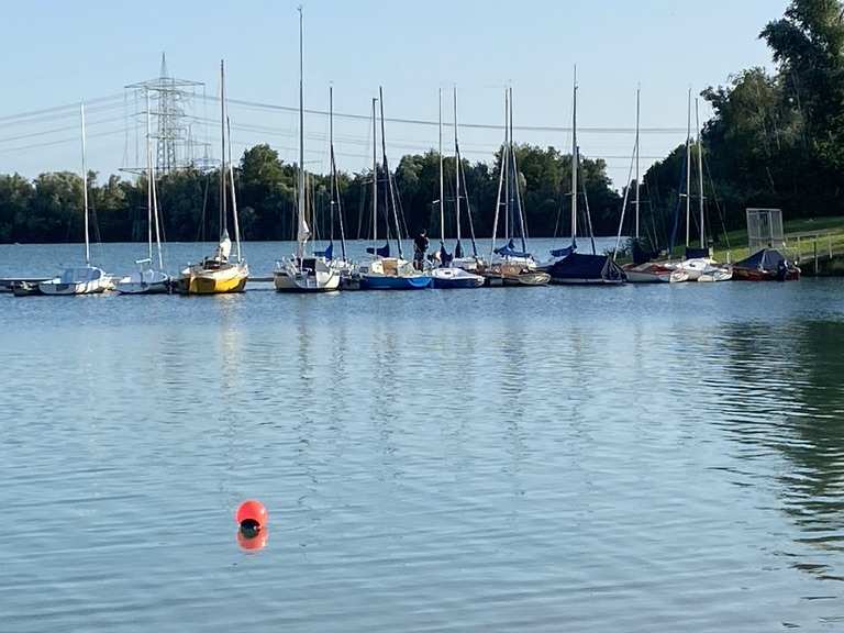 Campinglatz Am Hardtsee - Cycle Routes And Map 