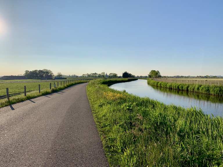 Ronde Hoep route fietsroutes en kaart Komoot