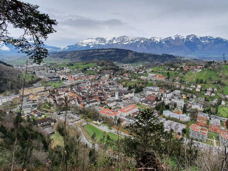 Schöner Blick vom Känzele Wanderungen und Rundwege komoot