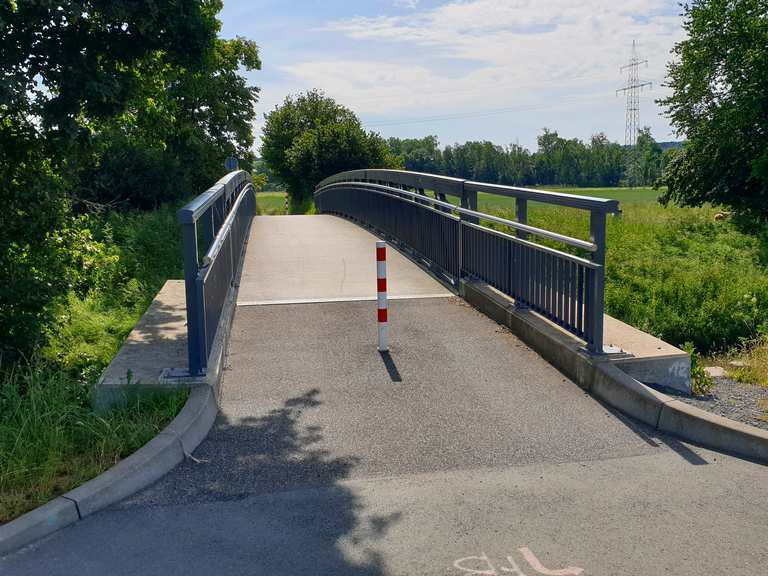 Nidda Brücke 59 / EinsiedelWeg Karben 🚴‍♂️ Rennradfahren und
