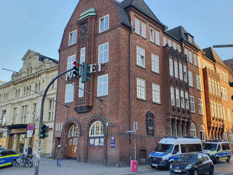 Davidwache an der Reeperbahn Radtouren und Radwege komoot