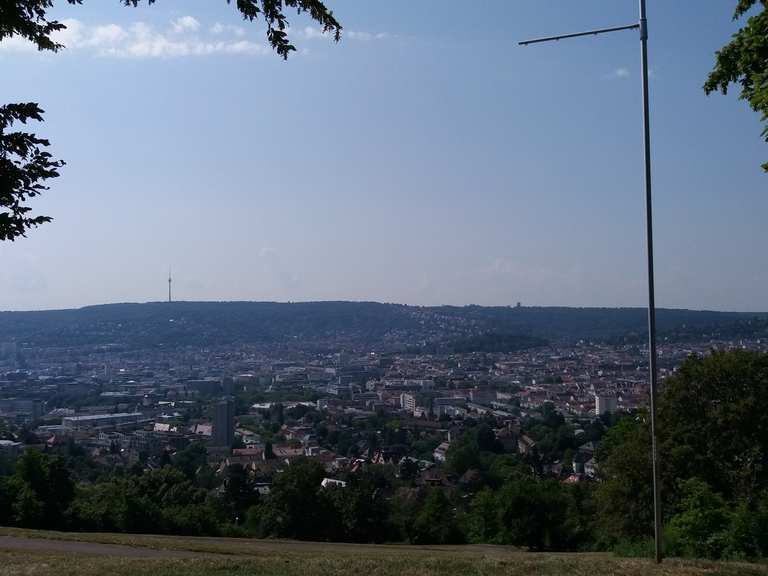 Blick auf Stuttgart vom Bismarckturm Routes for Walking and Hiking | Komoot