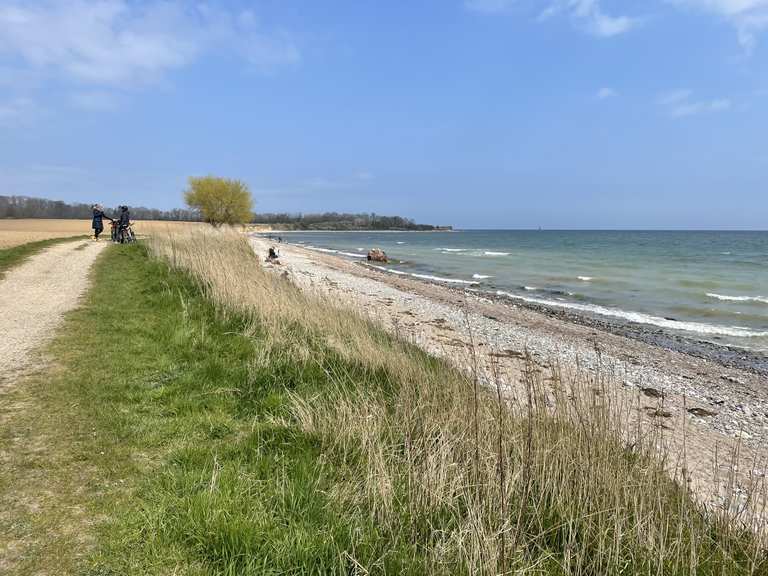 Steilküste bei Kleinwaabs - Waabs, Rendsburg-Eckernförde | Radtouren