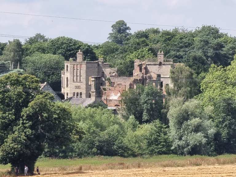 Saxon Mill Weir Saxon Mill loop from Milverton hike Komoot