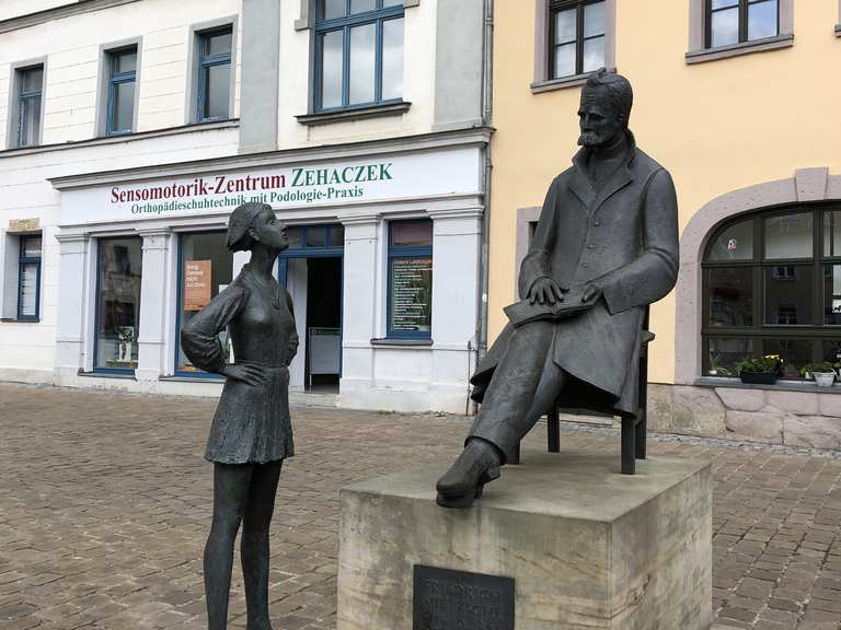Friedrich Nietzsche Denkmal Wanderungen und Rundwege komoot