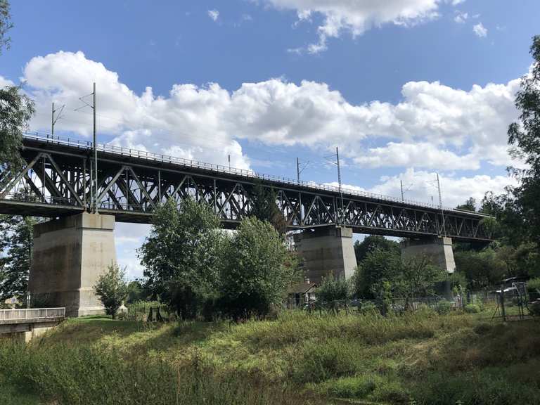 Assenheimer Viadukt (Niddabrücke Assenheim) MountainbikeTouren und