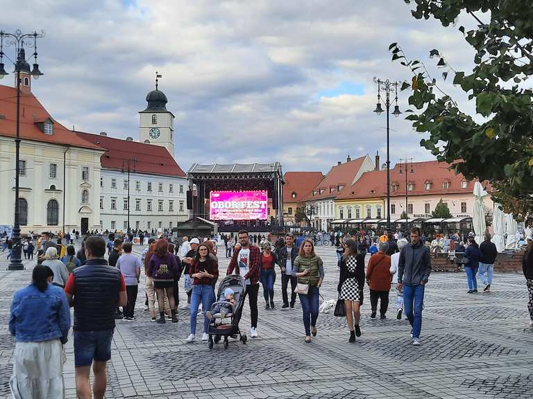 ⭐️🐷 Hermannstadt / Sibiu Routes for Walking and Hiking
