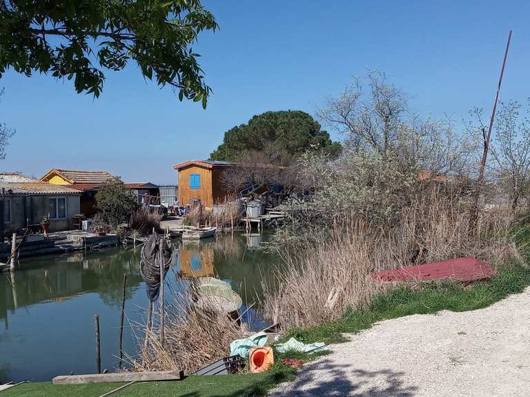 Lunel La grande Motte Cabanes de Lunel Circuit à partir de