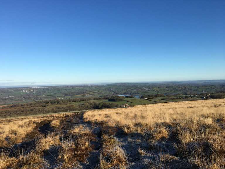 Beacon Batch summit trig point Routes for Walking and Hiking | Komoot