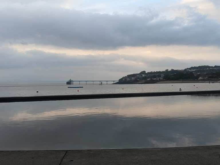 Poet's Path coastal path from Clevedon Lido | run | Komoot