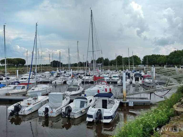 Port et plage du Teich Rutas de cicloturismo Komoot