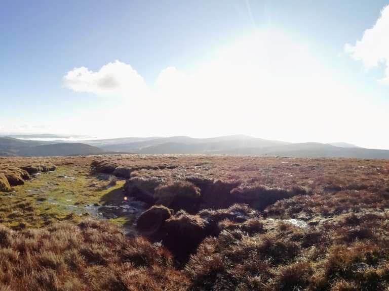 Mullacor, Lugduff und die Spinc Route — Wicklow Mountains National Park ...