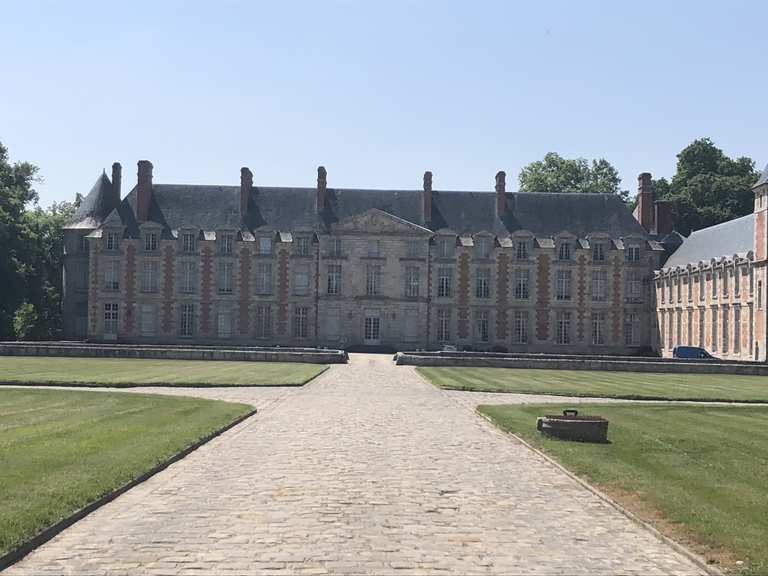 Château de Fleury en Bière Itinéraires