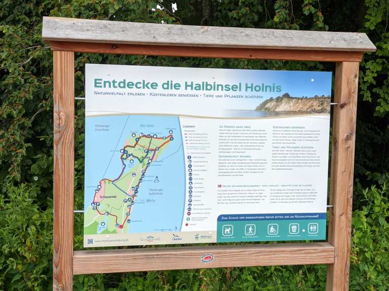 Infopunkt Halbinsel Holnis - Cycle Routes and Map | Komoot