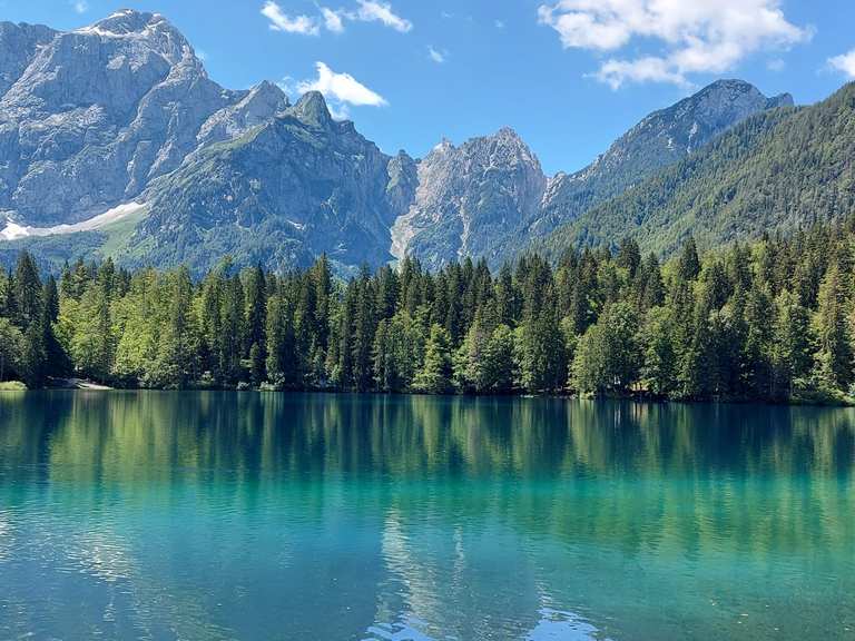 Gola della Slizza – Lago di Fusine Superiore Runde von Tarvisio ...