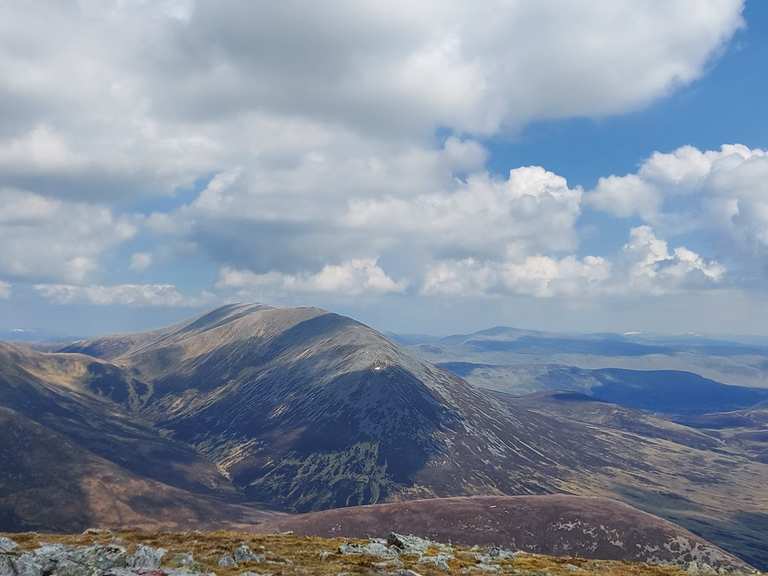 Càrn nan Gabhar from Loch Moraig loop — Cairngorms National Park | hike ...