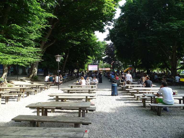 Biergarten Schlossallee Wanderungen und Rundwege komoot