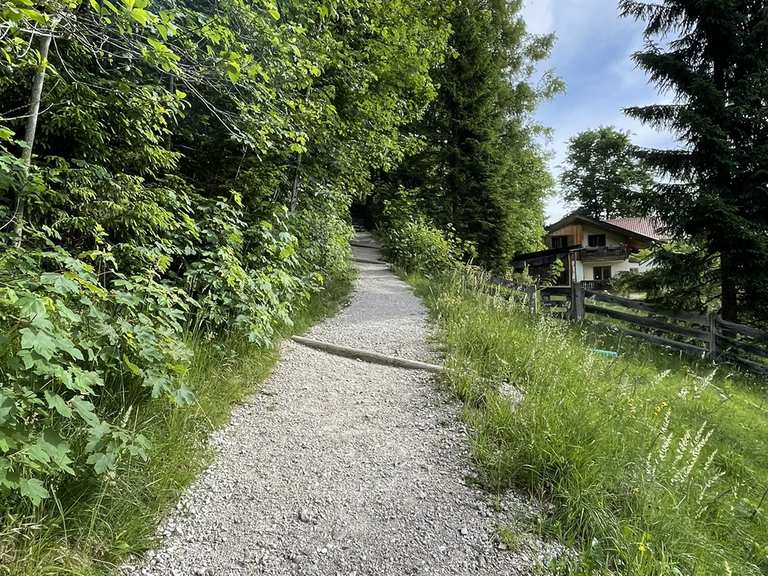 Magdalena Neuner Panoramaweg Wallgau Garmisch Partenkirchen Hiking Segment Komoot