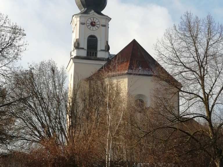 Kirche St. Stephan in Seebach: Wanderungen und Rundwege | komoot