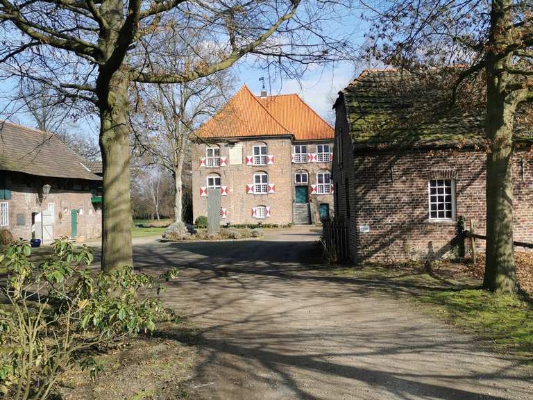 Haus Langenfeld Flootsmühle Runde von Wachtendonk