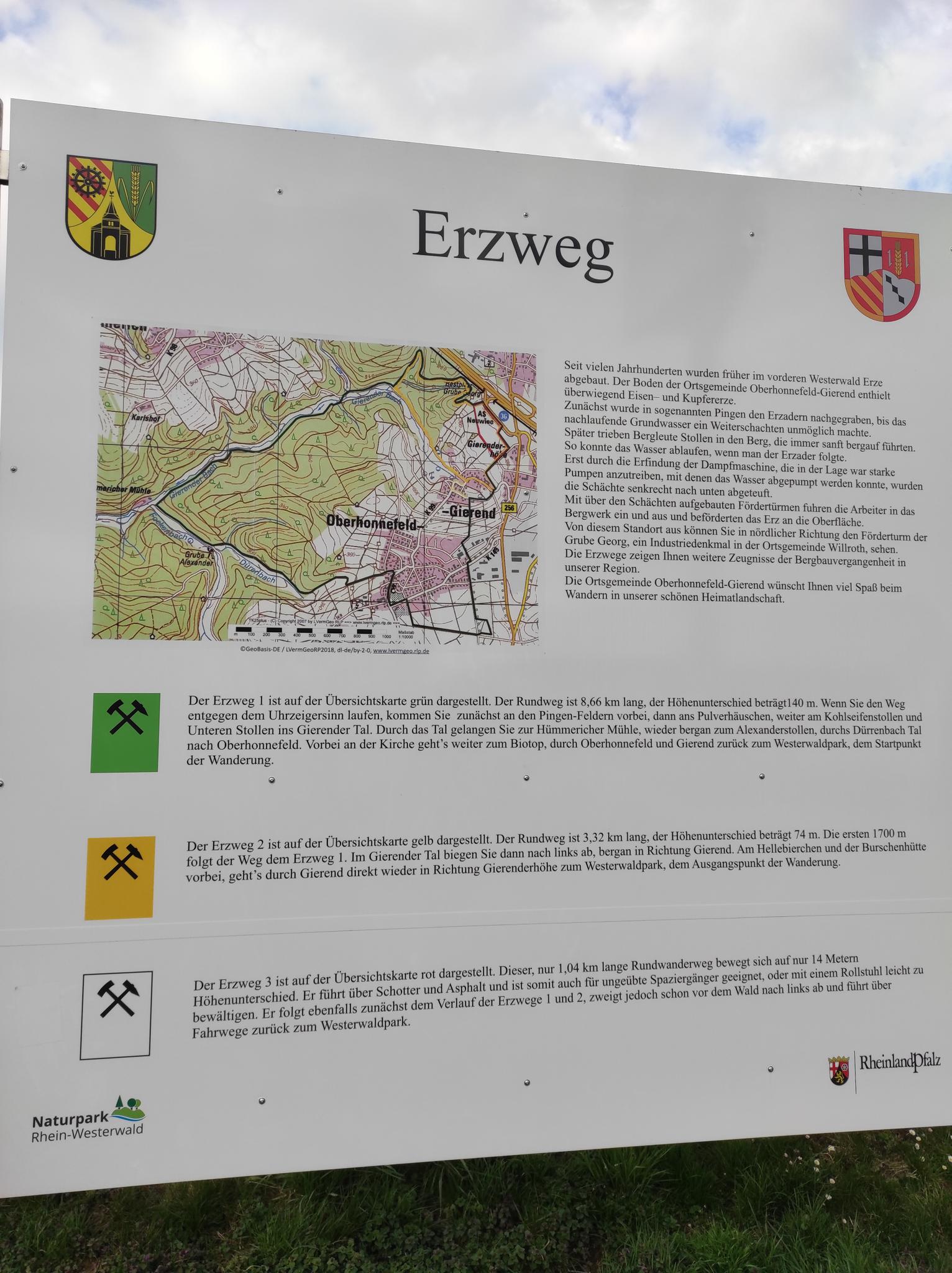 Indusriedenkmal Förderturm der Grube Georg Routes for Walking and 