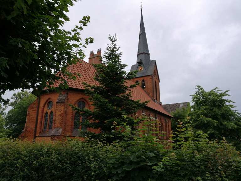 Kirche Dedensen Radtouren und Radwege komoot