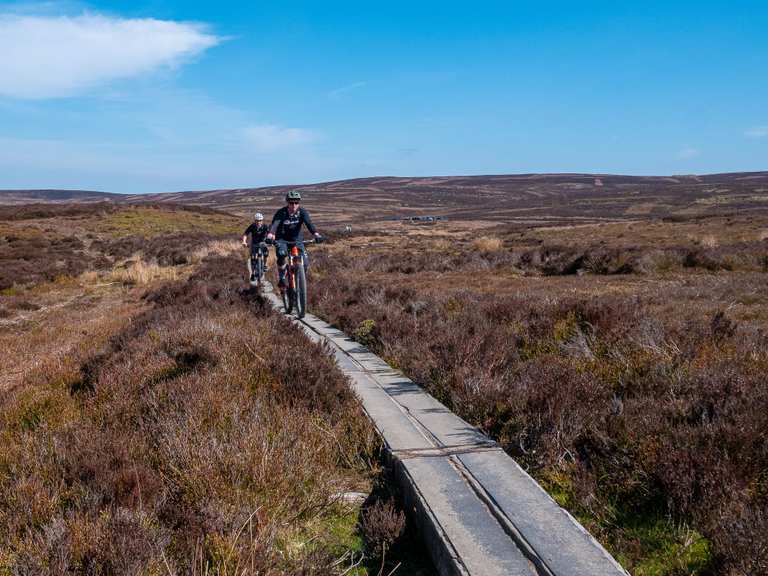 offa's dyke cycle route map