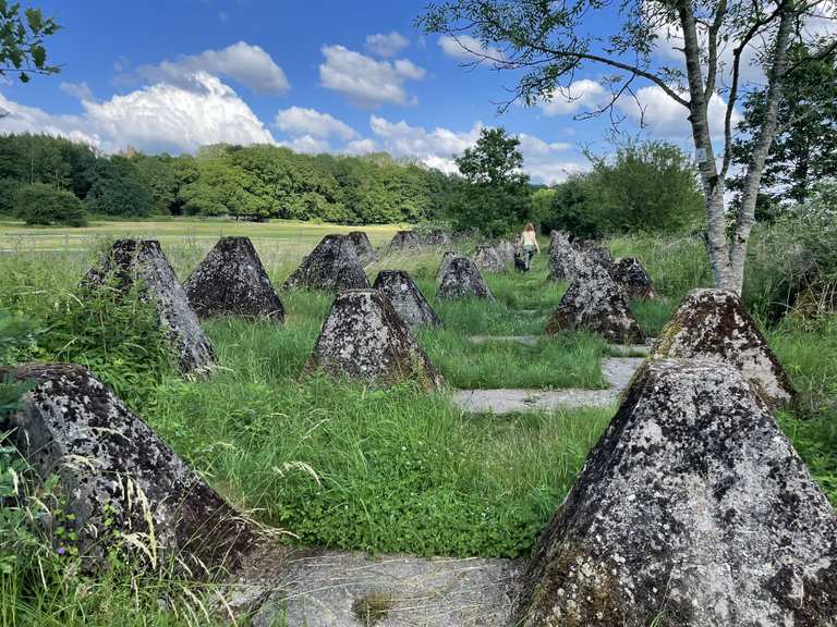Höckerlinie Wanderungen und Rundwege komoot