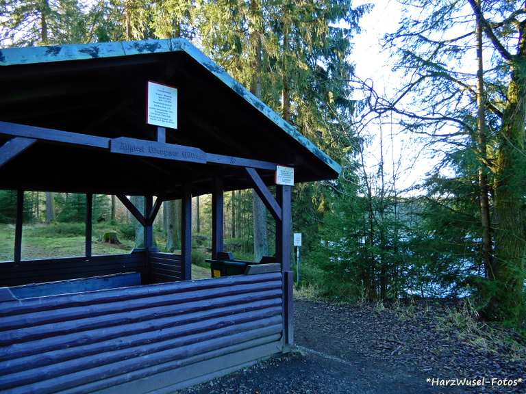Weppnerhütte am Jägersbleeker Teich (HWN 127) Wanderungen und Rundwege