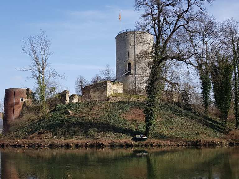 Ruïne kasteel Stein Wanderungen und Rundwege komoot