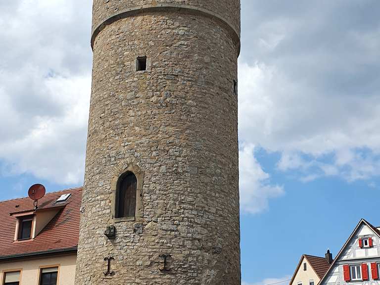 Laudenbach mit Schloss Laudenbach Routes for Walking and Hiking Komoot