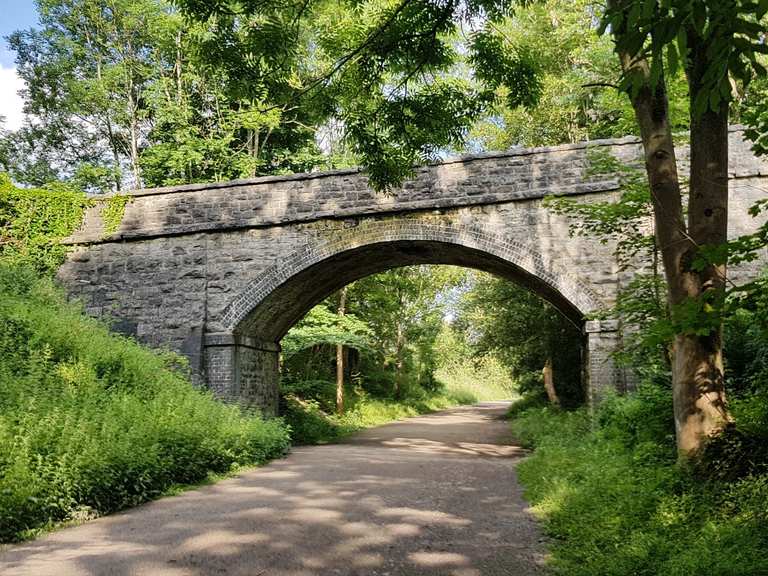 The Monsal Trail from Bakewell Station to Blackwell Mill and back