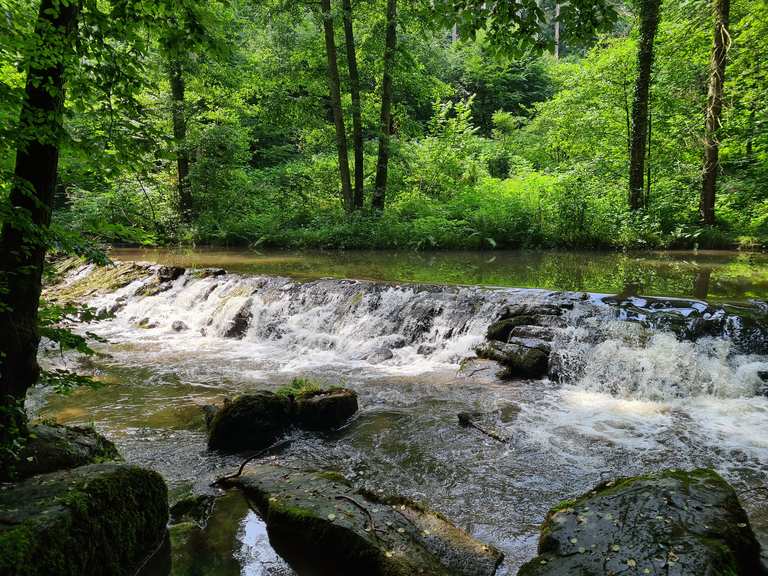 Wehr der Reither Mühle an der Thulba – Wander- & Radrouten | Komoot